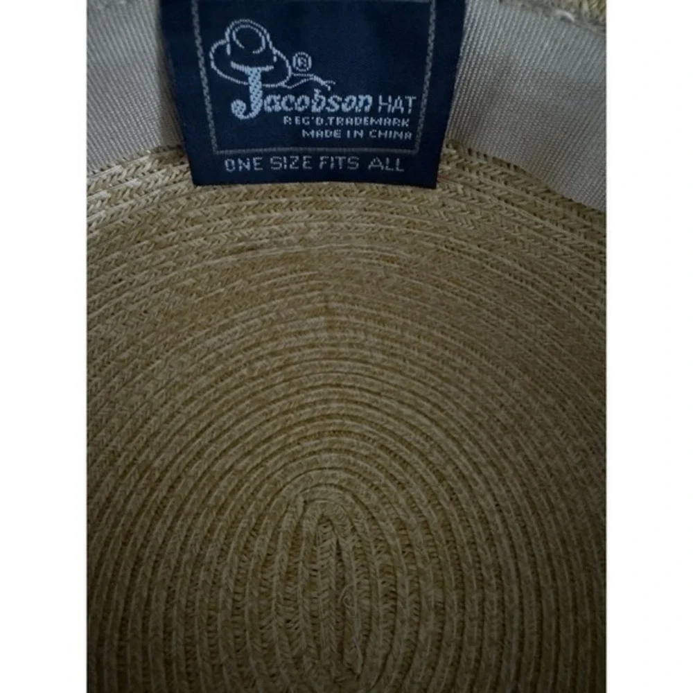 Floppy Straw Sun‎ Hats Women's OS Beach Ready Lot Of 2